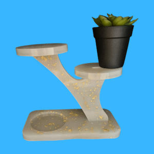 Gold Flake Succulent Stand
