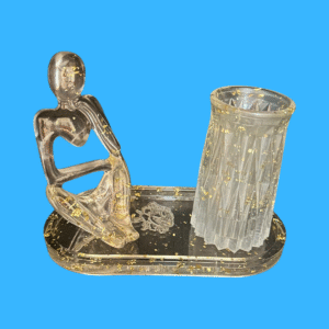 Rose Impression Set – Thinker Sculpture, Vase & Tray