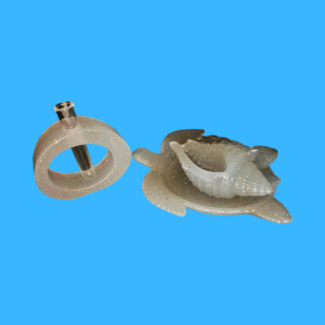Decorative Set – Vase, Turtle Holder & Shell Sculpture