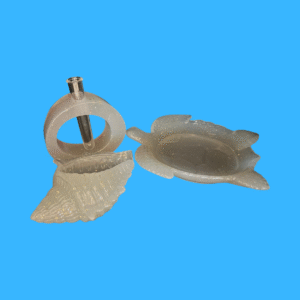 Decorative Set – Vase, Turtle Tray & Shell Holder